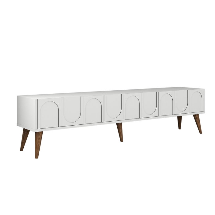 Hanah Home Lyon 44 Blanco y Nogal